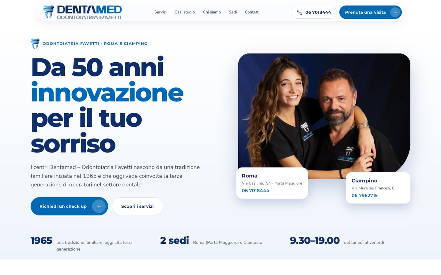 Il nuovo sito